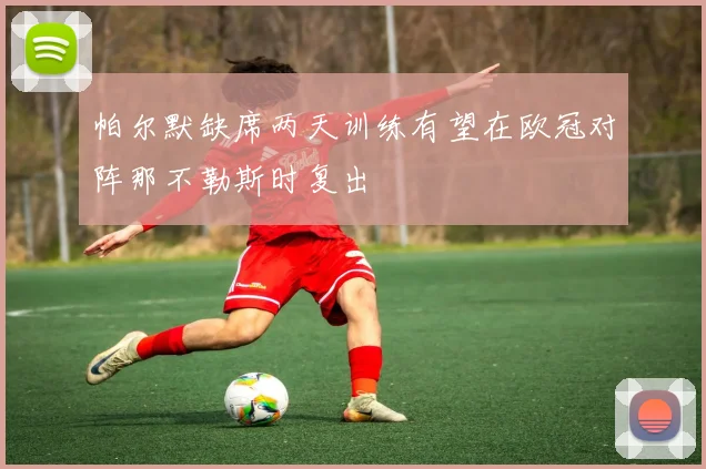 帕尔默缺席两天训练有望在欧冠对阵那不勒斯时复出